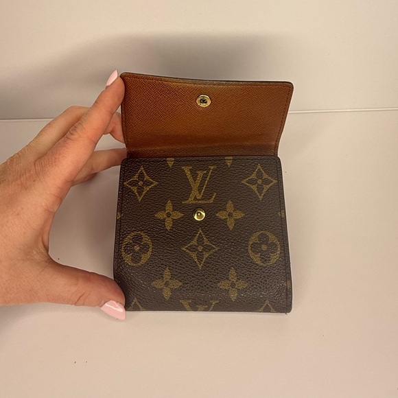 Auth Vintage Louis Vuitton Elise Wallet Monogram Brown - Vintage 1996 - Picture 3 of 13